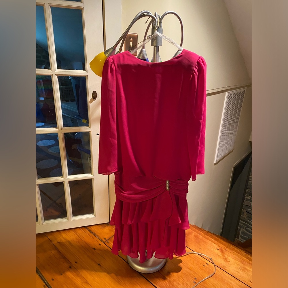 Vintage Drop Waist Cocktail Dress